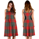 Clan Cheyne Tartan Sleeveless Midi Womens Dress VS1053