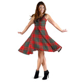 Clan Cheyne Tartan Sleeveless Midi Womens Dress VS1053