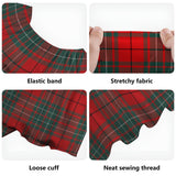 Clan Cheyne Tartan Off Shoulder Long Dress VL152