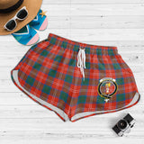 Clan Chisholm Ancient Crest Tartan Womens Shorts NW2038