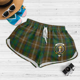 Clan Chisholm Hunting Crest Tartan Womens Shorts NW2035