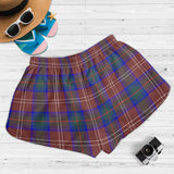 Clan Chisholm Hunting Modern Crest Tartan Womens Shorts NW2036