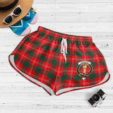 Clan Chisholm Modern Crest Tartan Womens Shorts NW2034