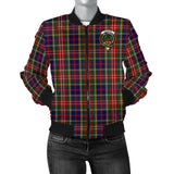 Clan Christie Crest Tartan Bomber Jacket ZJ142