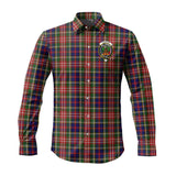 Clan Christie Crest Tartan Long Sleeve Shirt PC841