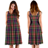 Clan Christie Tartan Sleeveless Midi Womens Dress VS1046