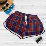 Clan Clark Red Tartan Womens Shorts NW1041