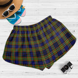 Clan Clelland Modern Tartan Womens Shorts NW1039