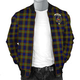 Clan Clelland Modern Crest Tartan Bomber Jacket ZJ149