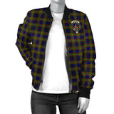 Clan Clelland Modern Crest Tartan Bomber Jacket ZJ149