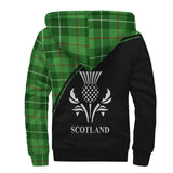 Clan Clephan Crest Tartan Sherpa Hoodie Curve Style CE832