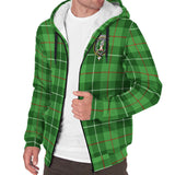 Clan Clephan Crest Tartan Sherpa Hoodie CT833