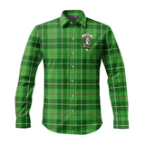 Clan Clephan Crest Tartan Long Sleeve Shirt PC833