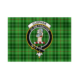 Clan Clephan Crest Tartan Flag CF150