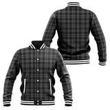 Clan Clergy Grey Tartan Baseball Jacket J1049