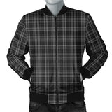 Clan Clergy Grey Tartan Bomber Jacket Z168