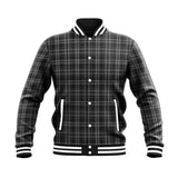 Clan Clergy Grey Tartan Baseball Jacket J1049