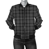 Clan Clergy Grey Tartan Bomber Jacket Z168