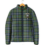 Clan Cochrane Ancient Crest Tartan Padded Jacket RF151