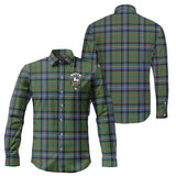 Clan Cochrane Ancient Crest Tartan Long Sleeve Shirt PC832