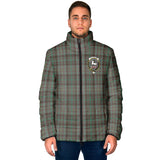 Clan Cochrane Hunting Crest Tartan Padded Jacket RF152