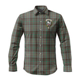 Clan Cochrane Hunting Crest Tartan Long Sleeve Shirt PC831