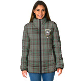 Clan Cochrane Hunting Crest Tartan Padded Jacket RF152