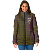 Clan Cochrane Modern Crest Tartan Padded Jacket RF153