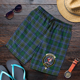 Clan Cockburn Ancient Crest Tartan Mens Shorts NS827