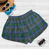 Clan Cockburn Ancient Crest Tartan Womens Shorts NW2019