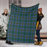 Clan Cockburn Ancient Tartan Blanket U174