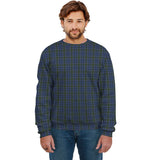 Clan Cockburn Blue Tartan Sweatshirt H1030