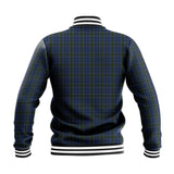 Clan Cockburn Blue Crest Tartan Baseball Jacket JM827