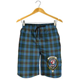 Clan Cockburn Modern Crest Tartan Mens Shorts NS825