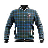 Clan Cockburn Modern Crest Tartan Baseball Jacket JM826