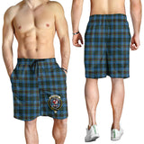 Clan Cockburn Modern Crest Tartan Mens Shorts NS825