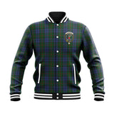 Clan Colquhoun Crest Tartan Baseball Jacket JM821