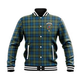 Clan Colquhoun Ancient Crest Tartan Baseball Jacket JM824