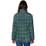 Clan Colquhoun Ancient Crest Tartan Padded Jacket RF159