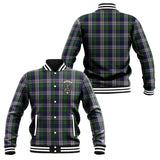 Clan Colquhoun Dress Crest Tartan Baseball Jacket JM823