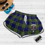 Clan Colquhoun Modern Crest Tartan Womens Shorts NW2013