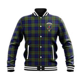 Clan Colquhoun Modern Crest Tartan Baseball Jacket JM822