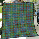 Clan Colville Tartan Premium Quilt F1024