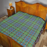 Clan Colville Tartan Premium Quilt F1024