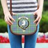 Clan Colville Crest Tartan Saddle Bag MS819