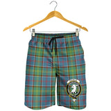 Clan Colville Crest Tartan Mens Shorts NS819