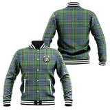 Clan Colville Crest Tartan Baseball Jacket JM820