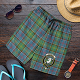 Clan Colville Crest Tartan Mens Shorts NS819