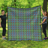 Clan Colville Tartan Premium Quilt F1024