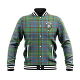 Clan Colville Crest Tartan Baseball Jacket JM820